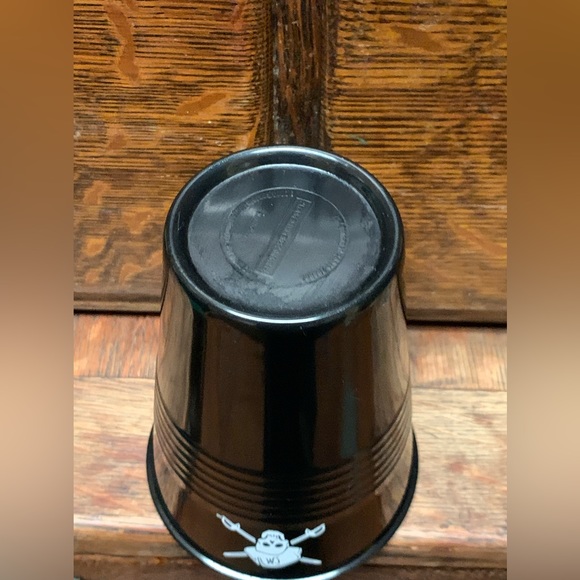 Officially Licensed Captain Morgan Rum Skull & Crossbones Pirate Plastic Glass - Picture 12 of 12